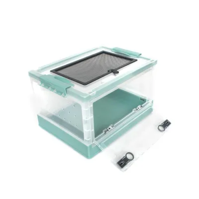Factory Sale Various Widely Used Reptile Breeding Rearing Plastic Cages Boxes