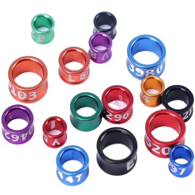 Custom Size High Quality Alloy Plating Metal Foot Number Ring Birds Foot Ring