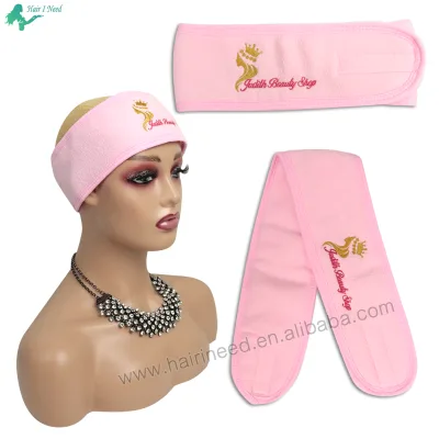 Custom Logo Hot Sale Wash Face Headband Head Wrap Women Wrap Spa Makeup Headbands for Women