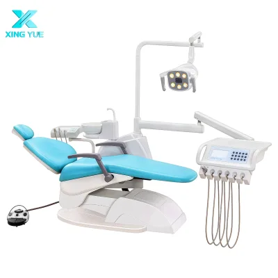 Pu Soft Pack ceramic spittoon Electric Adjustable Dental Unit