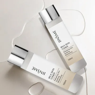 Private Label Luxury Liquid Milk Skin Toner with Hyaluronic Acid & Vitamin E Refreshing Brightening Hydrating for All Skin Types