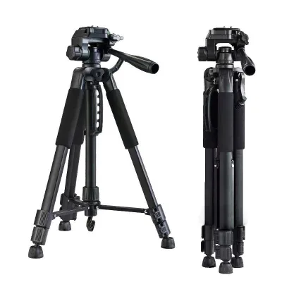 Hot Sale Lightweight Travel Camera Tripod with Handle for Travel and Work to Take Vlogging or Photos