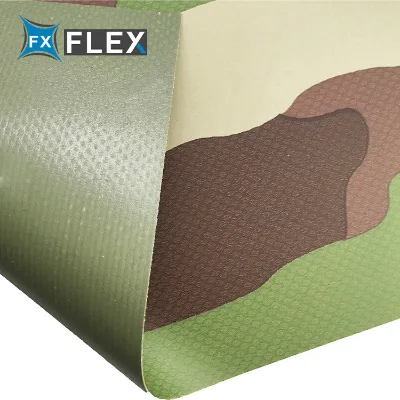 JS Outdoor Camping Ripstop Fabric PVC Tarpaulin Easy-to-Clean Mildew-Proof Canvas Tents Coated Pattern for Boys and Girls