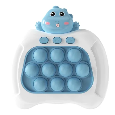 For It Game Press Decompression Speed for Push Beat Gopher Pocket Fidget Toy Challenge Console Light up Popping Game Plastic