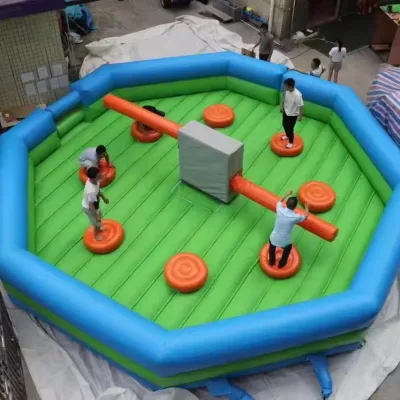 Factory Price Custom Toxic Mechanical Inflatable Meltdown Machine,meltdown Wipeout Game for Sale