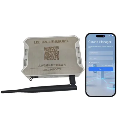 Wireless High Accuracy Dual Axis Tilt Angle Sensor Low Power Automatic Sleep Horizontal Angle Measuring Instrument 1 Year