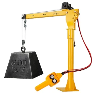 JNDO DC12V/24V/220V/380V 500kg 800kg Small Lift Truck Crane Cheap Price Mini Pickup Hydraulic Truck