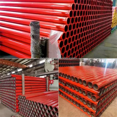 Pressure Concrete Pump Pipe Concrete Pump for Concrete Machinery Iron Pipe Straight Pipe