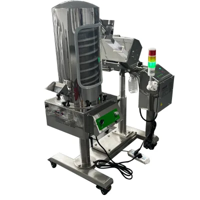 Factory Price Tablet Deduster and Metal Detector Combination Machine 0.2mm Accuracy Metal Detector for Tablets and Pills