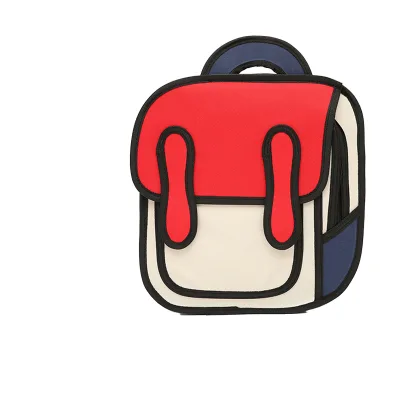 Factory Wholesale Custom 3D Cartoon Backpack Polyester Student Bag Manufacturer Kids Custom Logo Cute Children's Class Bag