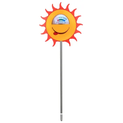 The Sun Smiles in One Soil Hygrometer Sensor Plant Water Monitor Soil Moisture Meter Suitable for Garden Potted Plants Lawn