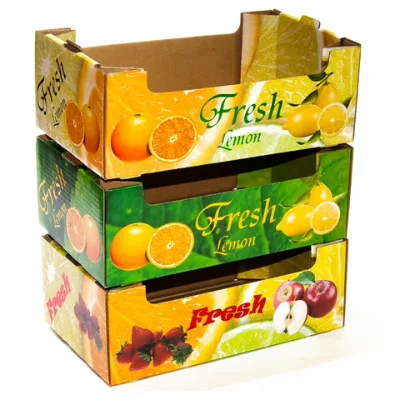 OEM Custom Fruit Vegetable Packaging Cartons - Eco-Friendly Corrugated Boxes for Wholesale