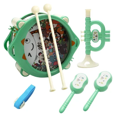 Early Childhood Education Hand Drum Baby Educational Toys Clapping Drum Boys and Girls Play Percussion Instruments