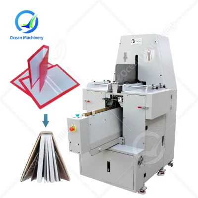 Photo Album Note Hard Book Cover Case Maker Groove Pressing Binding Machine Hardcover Notebook Book Case Making Binding Machine