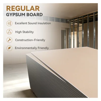 High Quality High-End Waterproof Plastic Board 1 Year Warranty for Premium Plasterboards Common False Ceiling Sheets