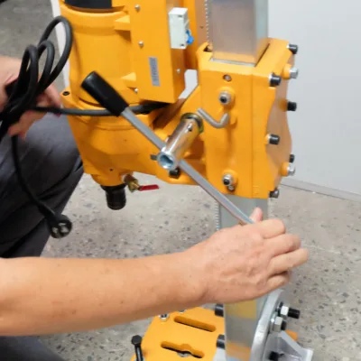 Professional ZZH1-JS-300D Electric Concrete Core Drill Machine New Condition Rig Motor Gear Construction Construction Machinery