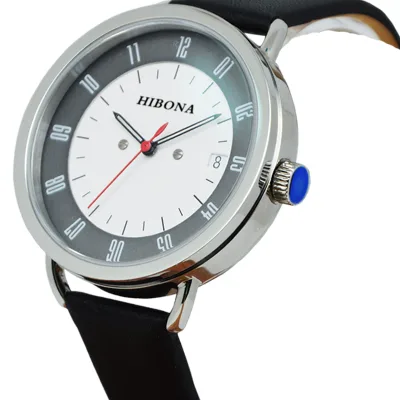Fashion Slime Automatic Miyota 9015 Movement Transparent Back Cover Men's Watches for Women