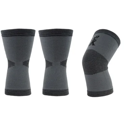 Sports Nylon Knee Pressure Badminton Basketball Fitness Knit Protective Knee Supports