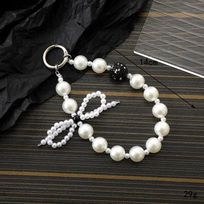 2025 Mobile Phone Chain Beaded Cartoon Phone Chain Holder Metal Phone Chain Letter Strap for Iphone