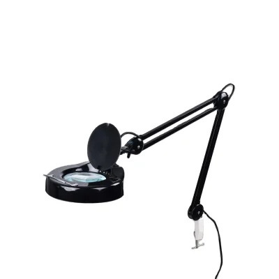 Latest Design Reading Magnifier Facial Skin Magnifying Glass Light Light With Led Light Magnify Glass Lamp for Sildering