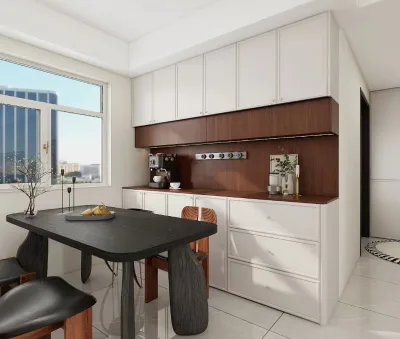 RTA Customizable Multi-Functional Storage Cabinets for Home Dining Room Storage for Wine Modern Sideboard