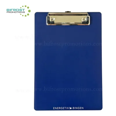 Plastic Clipboard A5 Size Custom Logo With Metal Clips