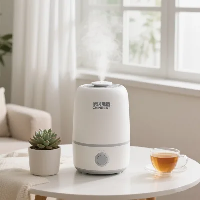 Ozone Water Mist Humidifier Air Purification 2-in-1 Removal of Formaldehyde Smoke Odor with Three Levels of mist output