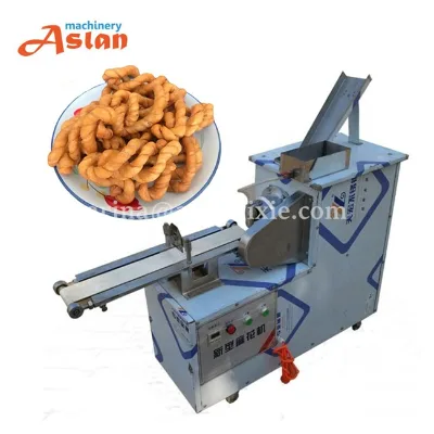 New Commercial Soft Pretzel Forming Machine Fried Dough Twist Making Processing Machine 15kg/hour Electric