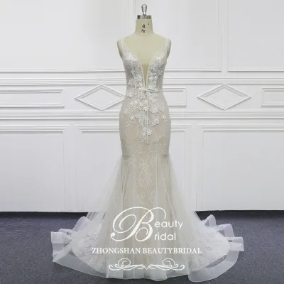 Custom Made Sleeveless Bridesmaid Dresses Tulle Fabric Civil Wedding Dresses Bridal Gown
