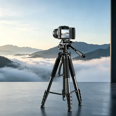 With Removable Monopod for Selfie Stick 3 in 1 Aluminum Tripod