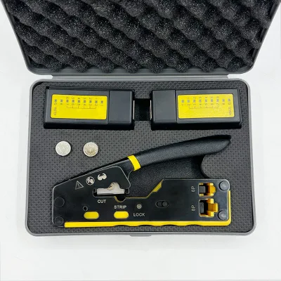 Cat5e Cat6 RJ45 Cable Tester Tool Set Networking Wiring Tools Repair Kit Network Toolkit Cat7 Tool Ethernet Testers