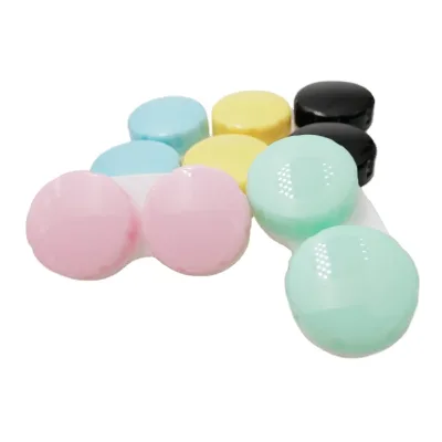 Fashion Hot Sale Customizable Contact Lenses Mate Boxes Contact Lenses Cases  Small Exquisite and Lovely