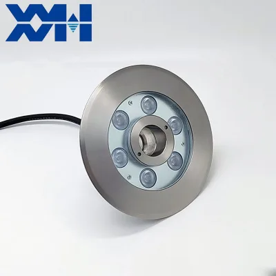 IP68 Waterproof SS316 Rgbw DMX512 RDM LED Dry Deck Fountain Light for Interactive Dancing Plaza