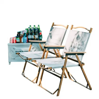 Outdoor Folding Chair Kermit Camping Picnic Fishing Leisure Portable Aluminum Alloy Oxford Cloth Outdoor Furniture