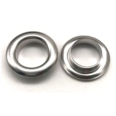 Custom Brass Metal Grommets & Garment Eyelets Nickel-Free Round
