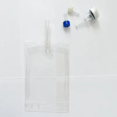 China Medical Infusion Bag PP Material IV Bag With One Tube Ozone Disinfecting for Adults