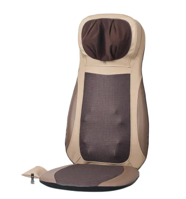 Electric Cojin De Masaje Pad Kneading Shiatsu Massager Car Waist Heat Vibration Wireless Remote Control for Massager