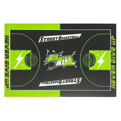 Basketball Ball Mat Indoor Non slip Rubber Footstep Exercise Footwork Dribble Training Aid Basketball Pad Mat