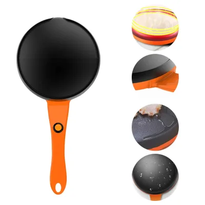 Electric Crepes Maker With an Automatically Temperature Controller Prevents Burning