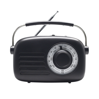 High quality FM/AM 2 Bands stereo sound with earphone jack portable memory function radio