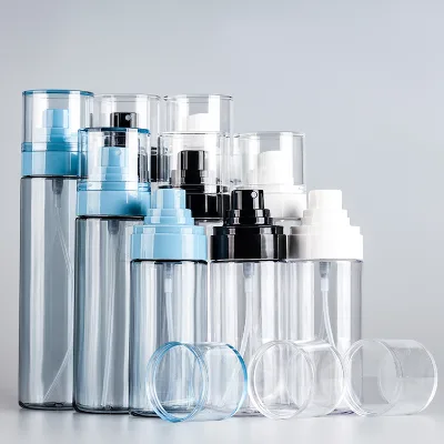 Free Sample Color Custom 100 Ml Pet Plastic Empty Body Fine Mist Spray Plastic Bottle for Perfume Moisturizer Water