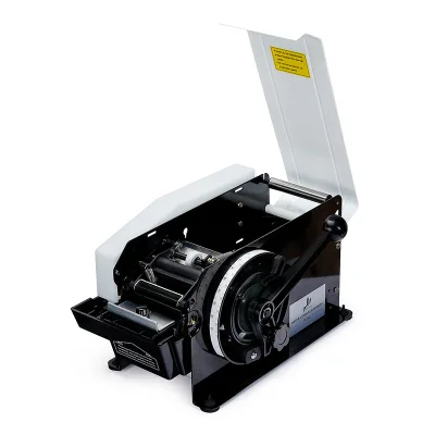 High Efficiency Reinforced Paper Manual Gummed Tape Dispenser Black Iron for Water Activated Tape