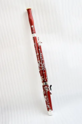 FBN-400 C Key Maple Bassoon Mahogany Finish 25 Keys Trill Key Semi-Professional Woodwind for Symphony Orchestra