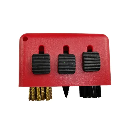 High Quality 3-in-1 Golf Cleaning Brush Pocket Portable Retractable Multiple Use Golf Club Cleaner Tool