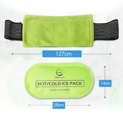 Reusable Hot Cold Gel Therapy Pack Wrap Ice Instant Pad Sleeve for Knee Elbow Ankle Neck Waist Shoulder Custom logo