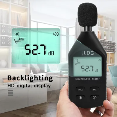 Portable Digital Sound Level Meter 30 130dBA Noise Decibel Tester Made Mainland China Used Factories Offices Roads Homes Other