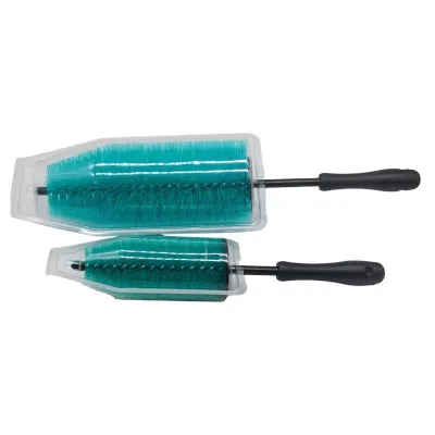18 Inch Car Tire Brush Wheel Rim Long Soft Bristle Plastic Wheel Detail Cleaning Brush