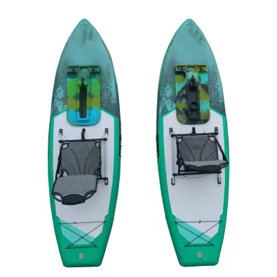 2022 NEW Inflatable Pedal Drive Kayak Fishing Kayak for 1 Person