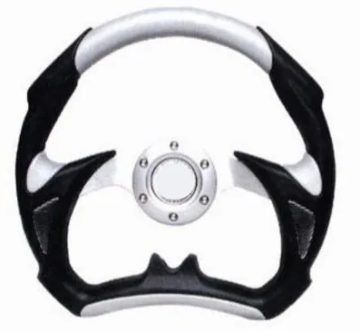 Racing-Inspired Steering Wheel for Street & Track Durable Hub Mount, Anti-Slip Texture, Easy DIY Fit