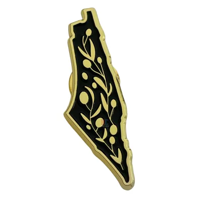 20 Years  Factory Custom  Palestine Flag Enamel Pin Free Palestine Protest Peaceful Gift Souvenir Lapel Pin Craft Gift